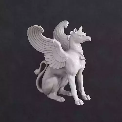 Griffin Sculpture 