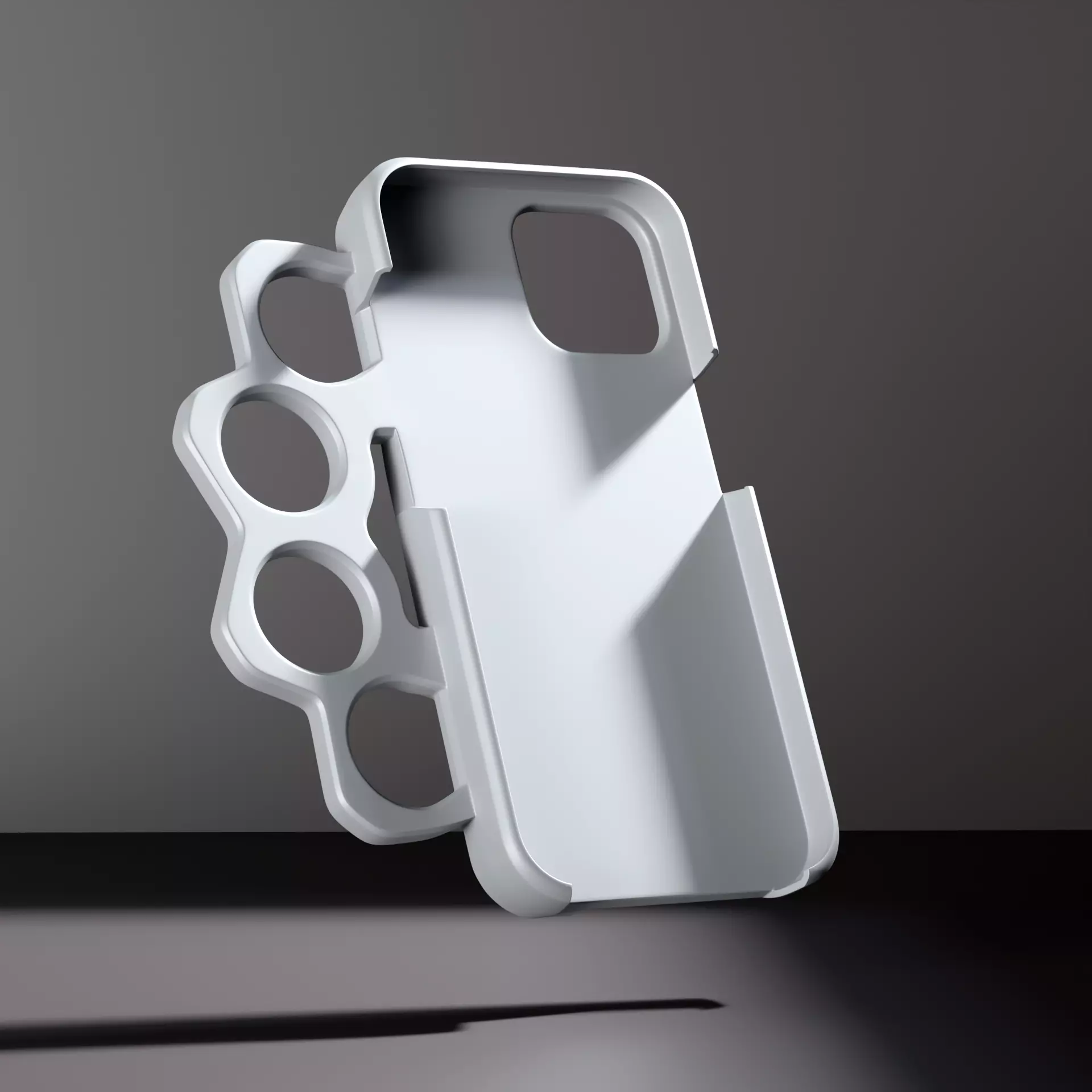 iPhone 15 Knuckle Case for print 3D print model_0