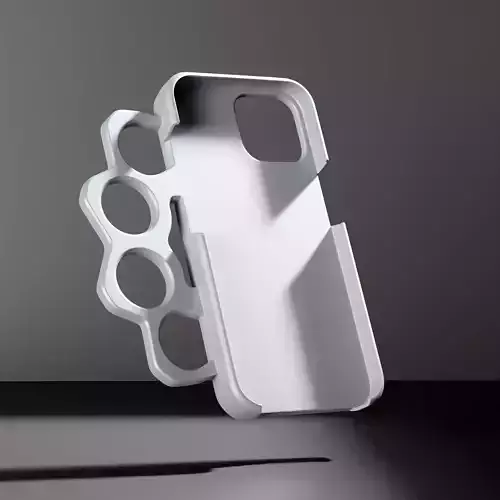 iPhone 15 Knuckle Case for print 3D print model