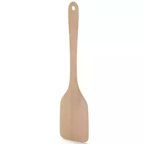 Wood Kitchen Spatula 3D model