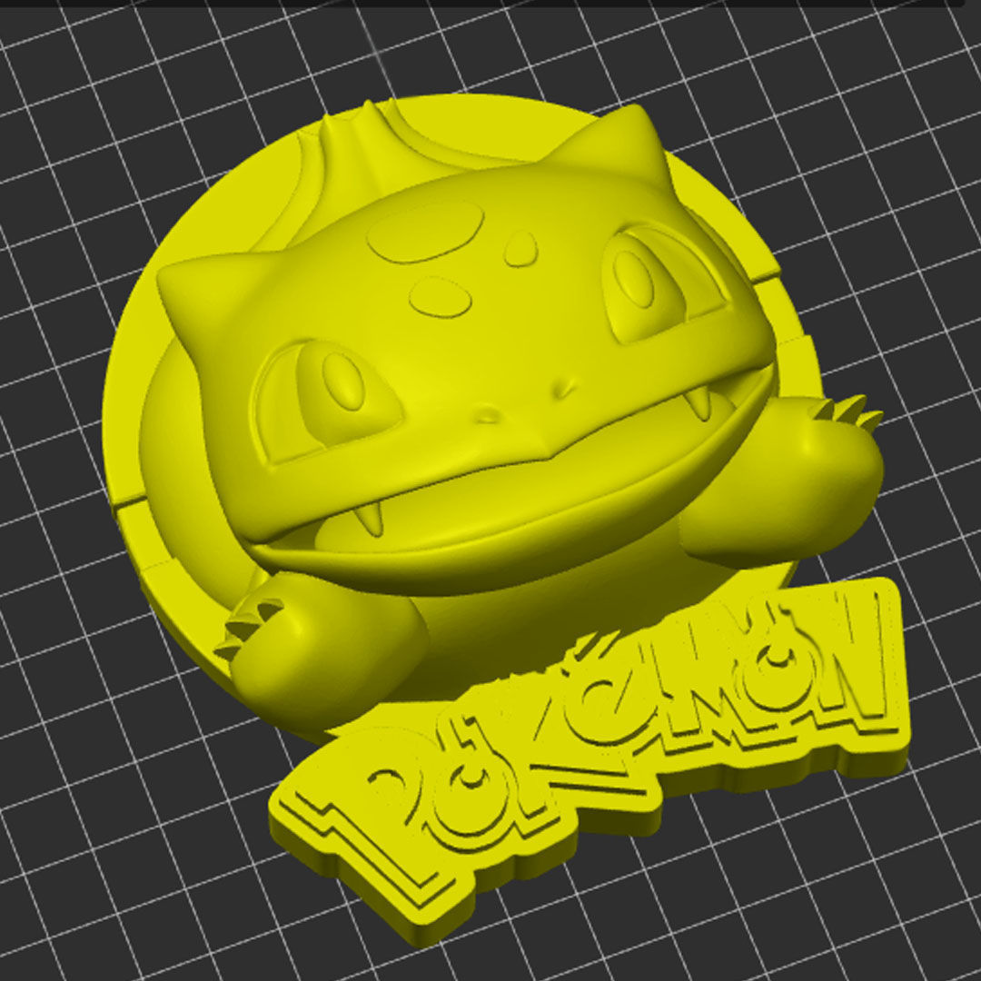 Pokemon Bulbasaur 3D model_2