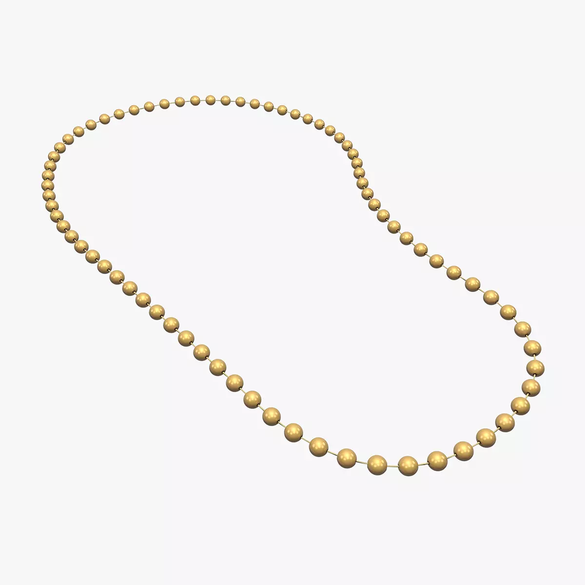 Mardi Gras Beads 3D model