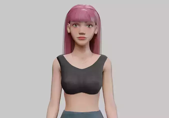 cute Beautiful woman V29403 