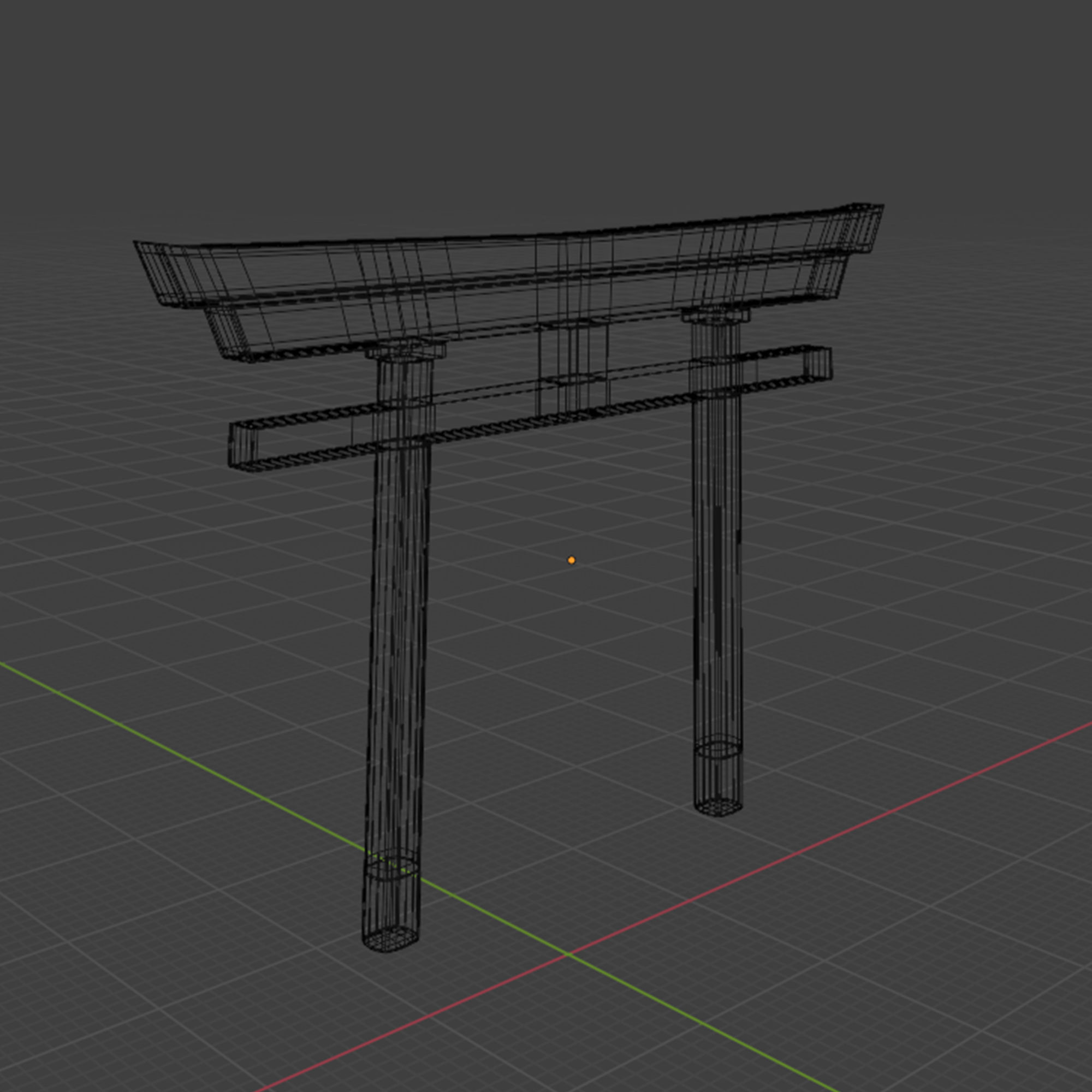 Torii 3D model_3