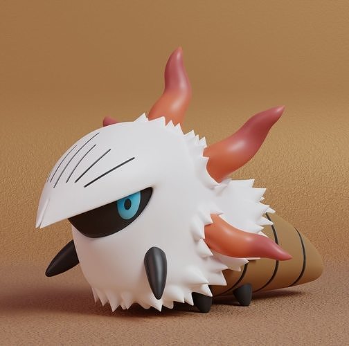 Pokemon - Larvesta 3D print model