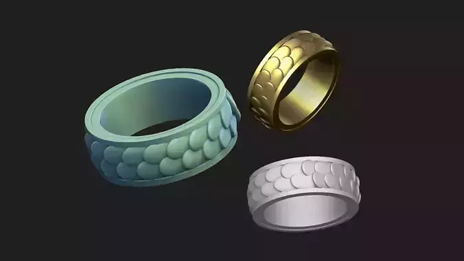 dragon scale ring