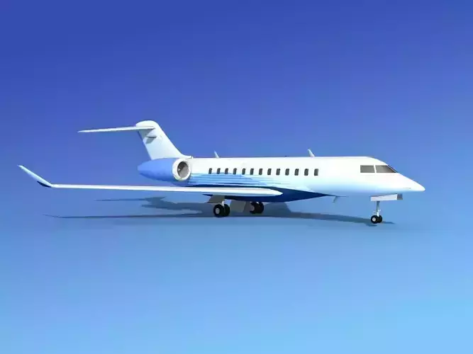 Global Express XRS V08 3D model