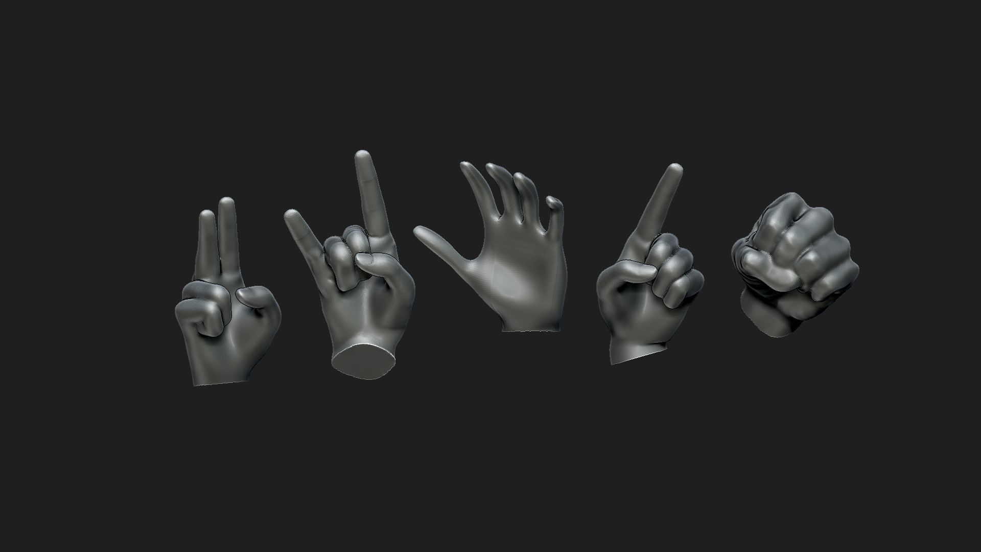 hands 2 3D print model_1