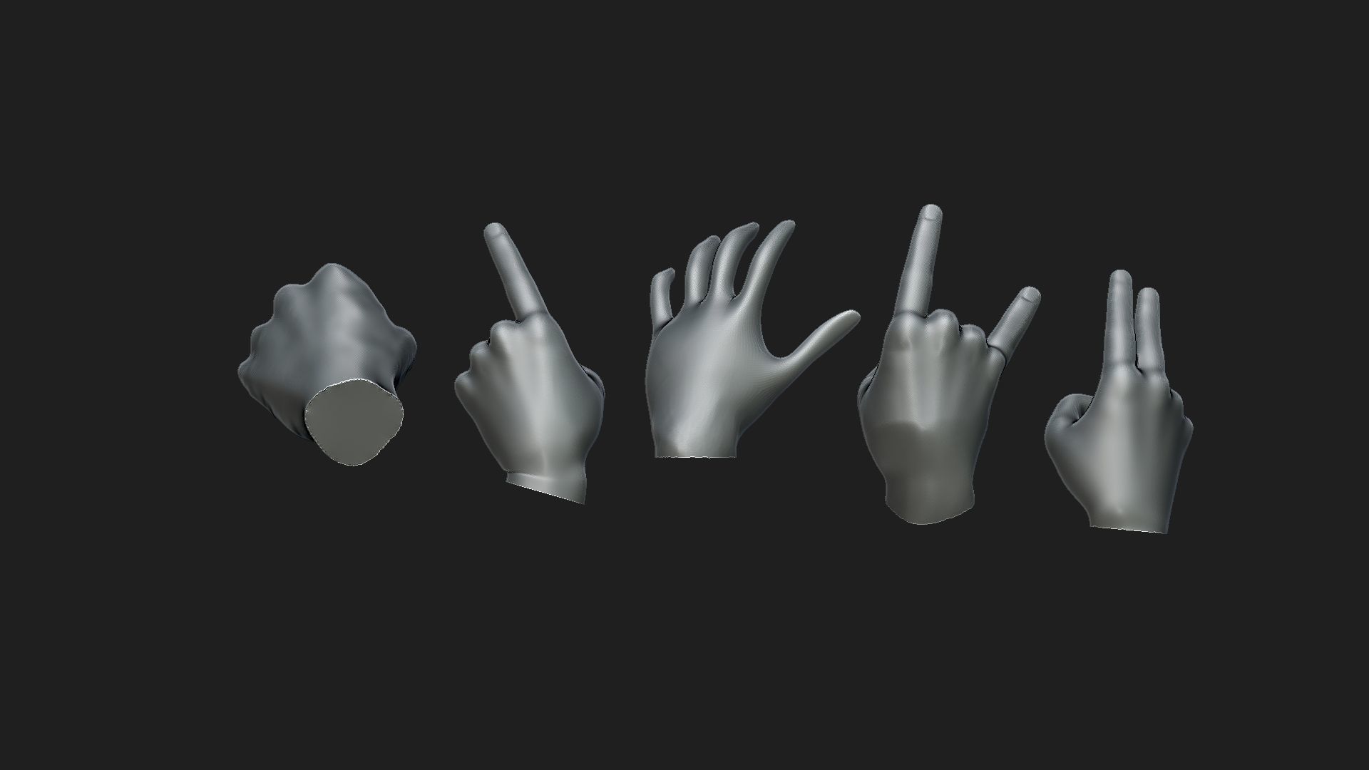 hands 2 3D print model_5