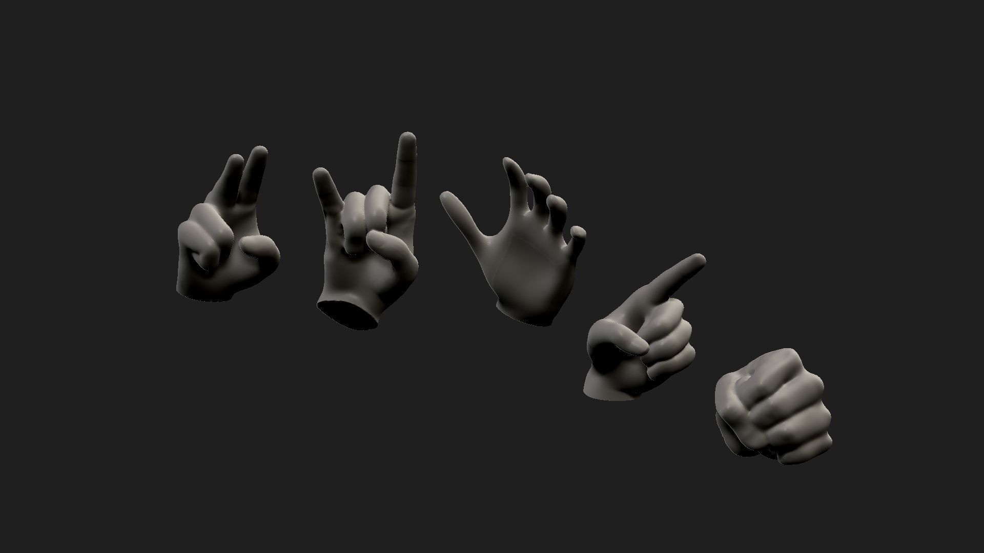 hands 2 3D print model_4