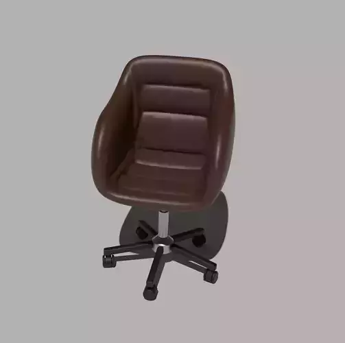 Realistic Leather Chair