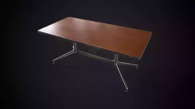 Retro metal table