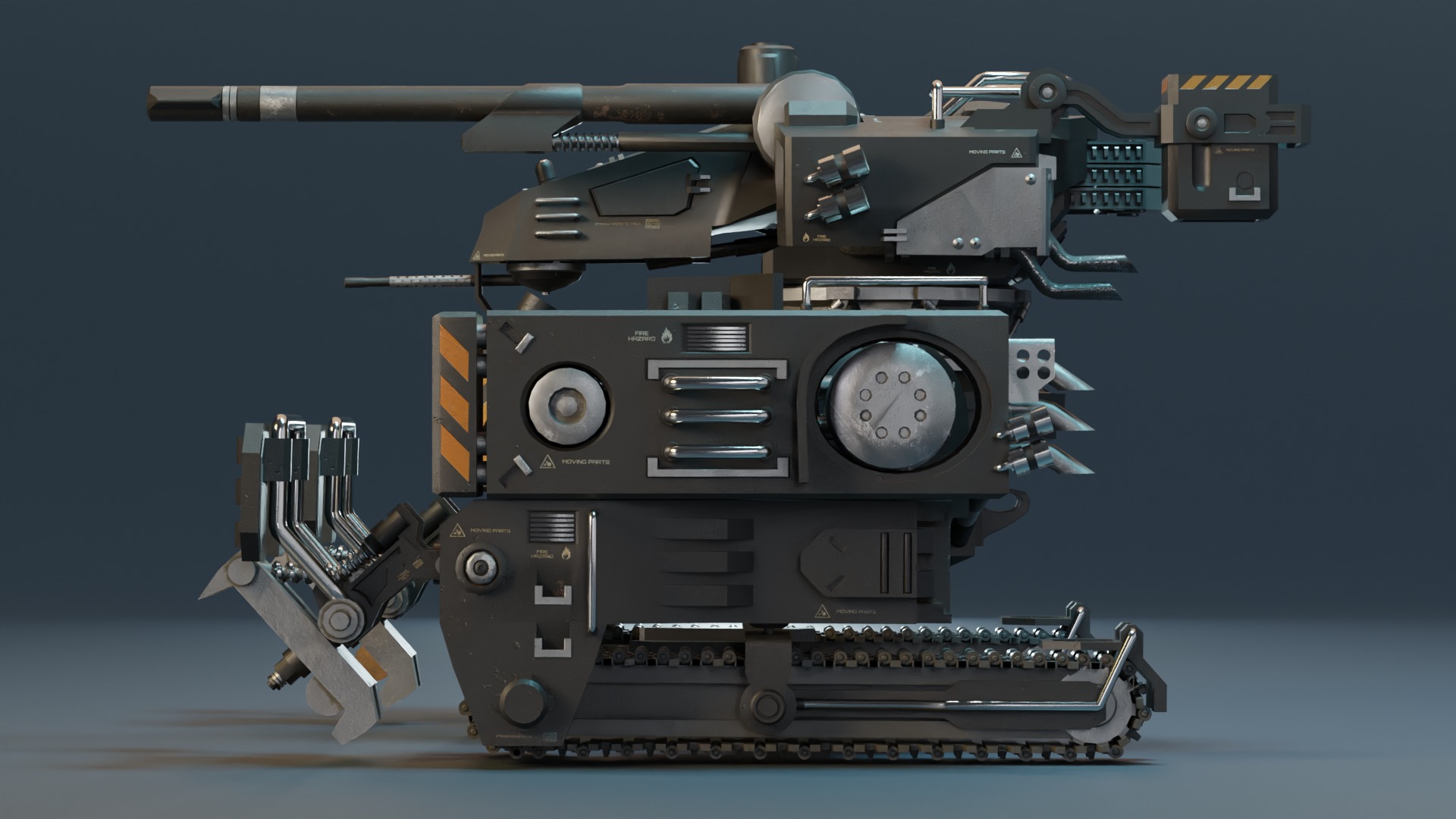 VILTRATECH CHIMERA Type X1 Ryuju 3D model_4