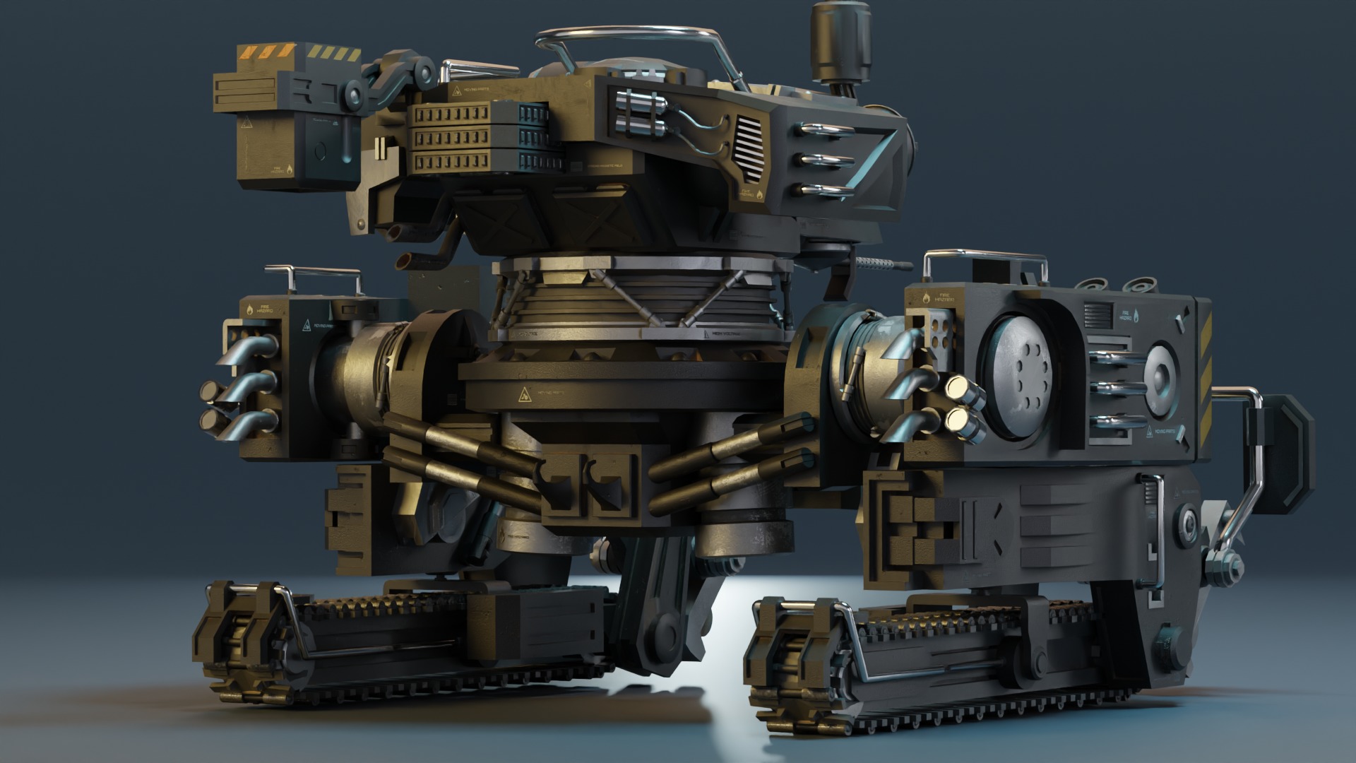 VILTRATECH CHIMERA Type X1 Ryuju 3D model_7