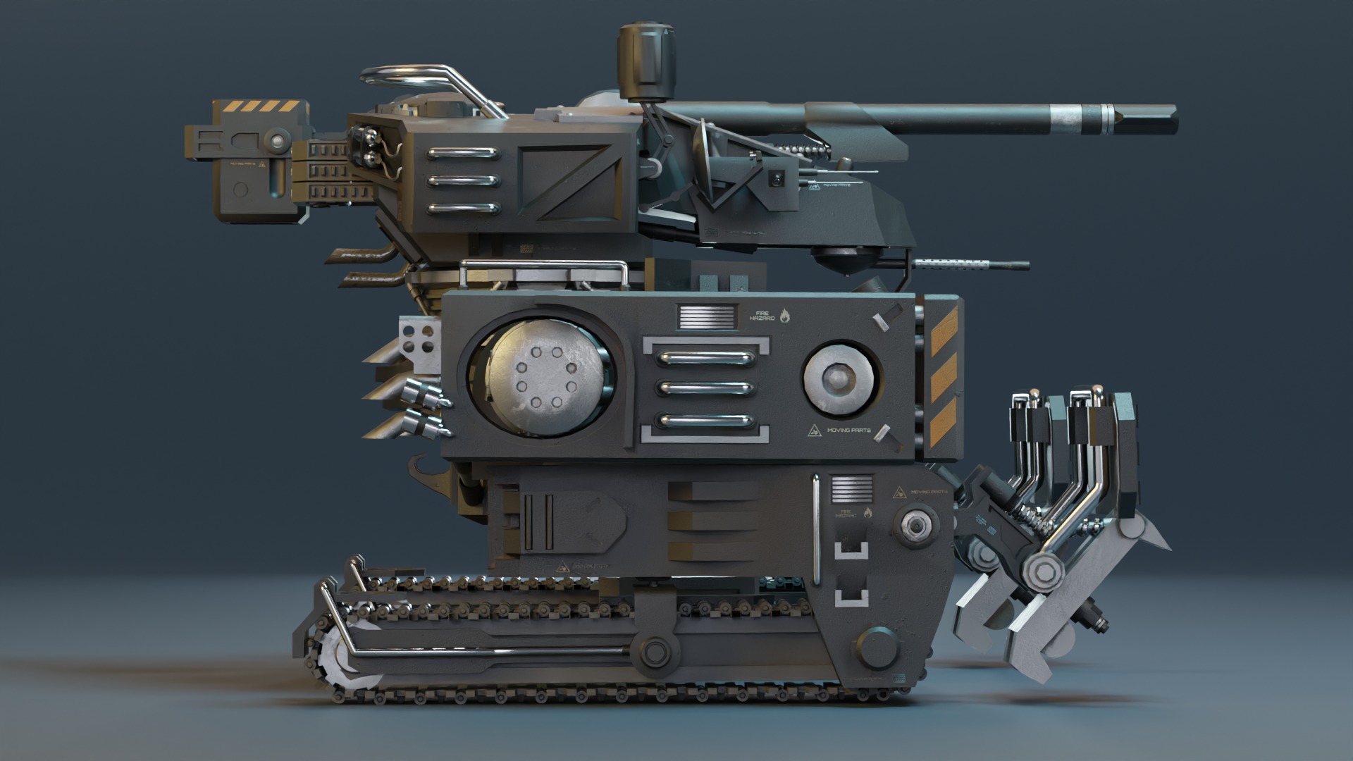 VILTRATECH CHIMERA Type X1 Ryuju 3D model_8