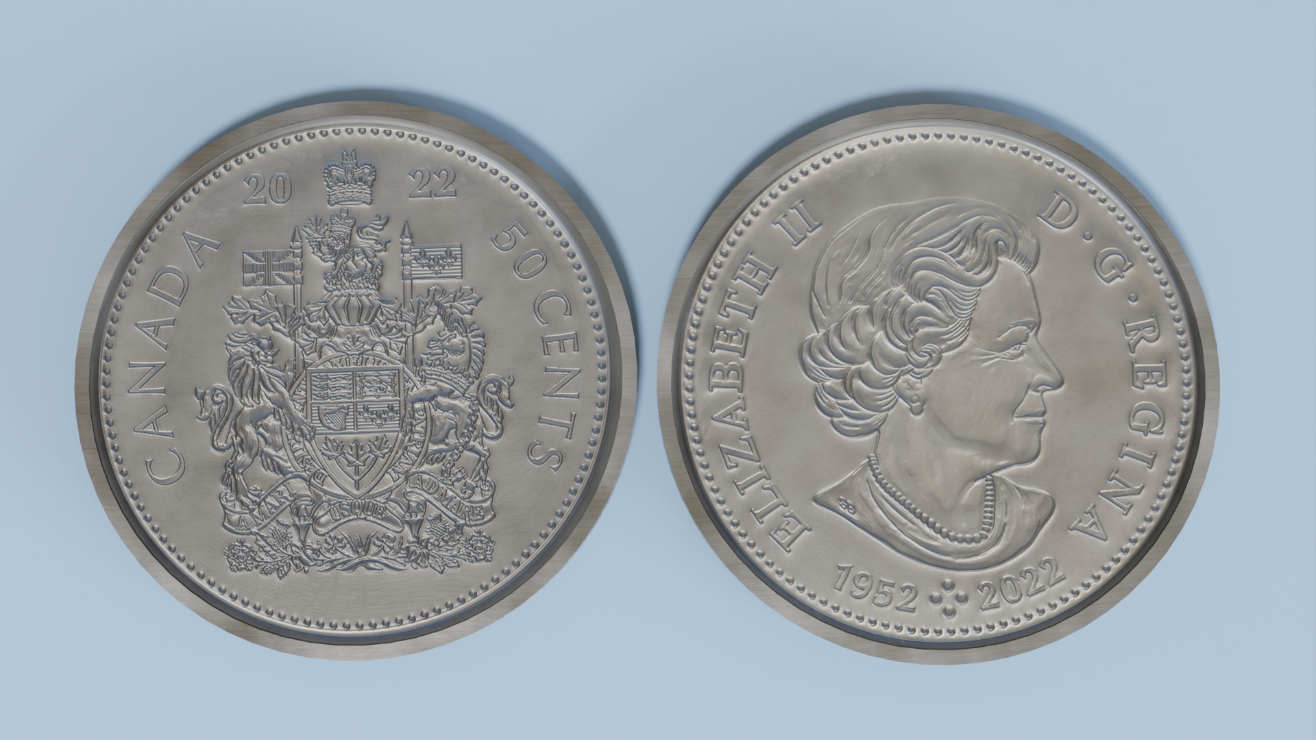 Canada Coin Collection  3D model_17