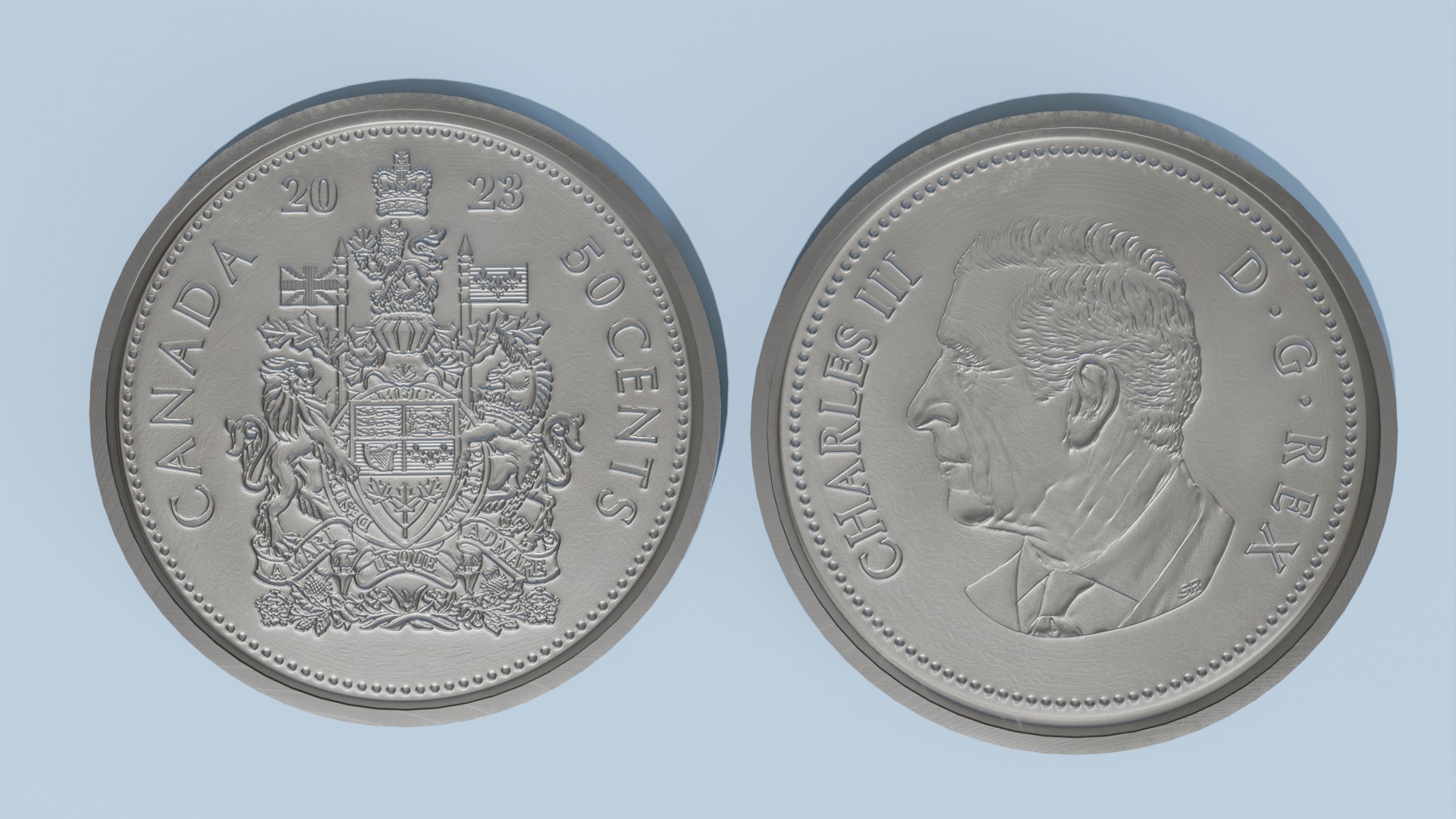 Canada Coin Collection  3D model_18