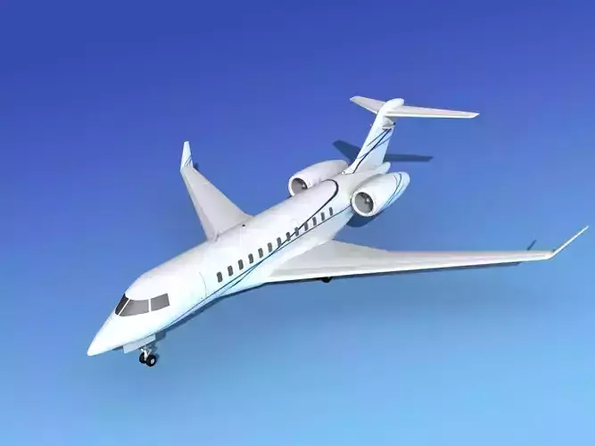 Global Express XRS V09 3D model