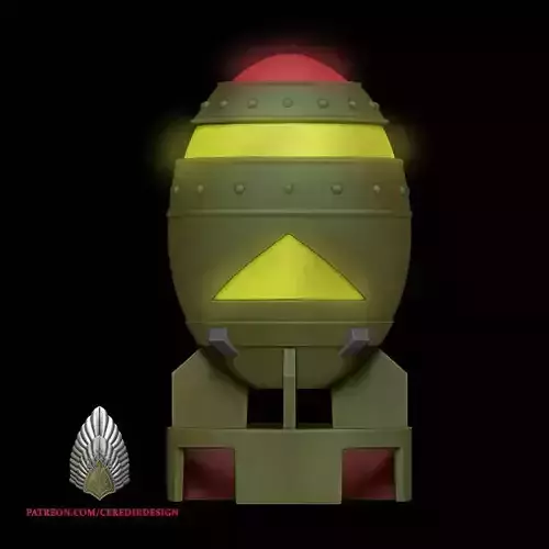Fallout Fatman Lamp 3d digital download