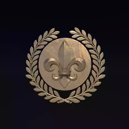 Laurel Wreath 3D model