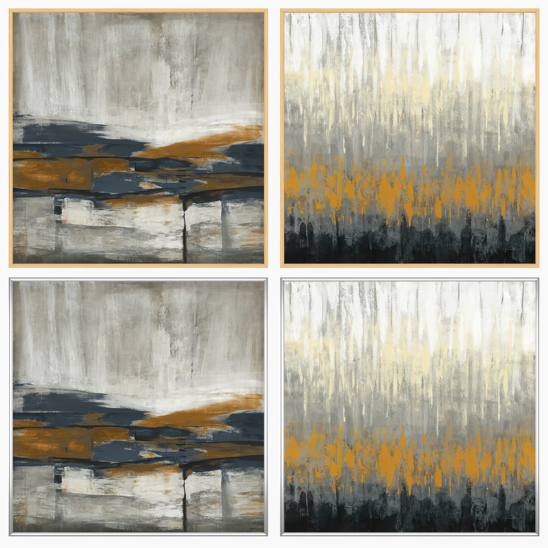 Wall Art Set 4331 3D model_2