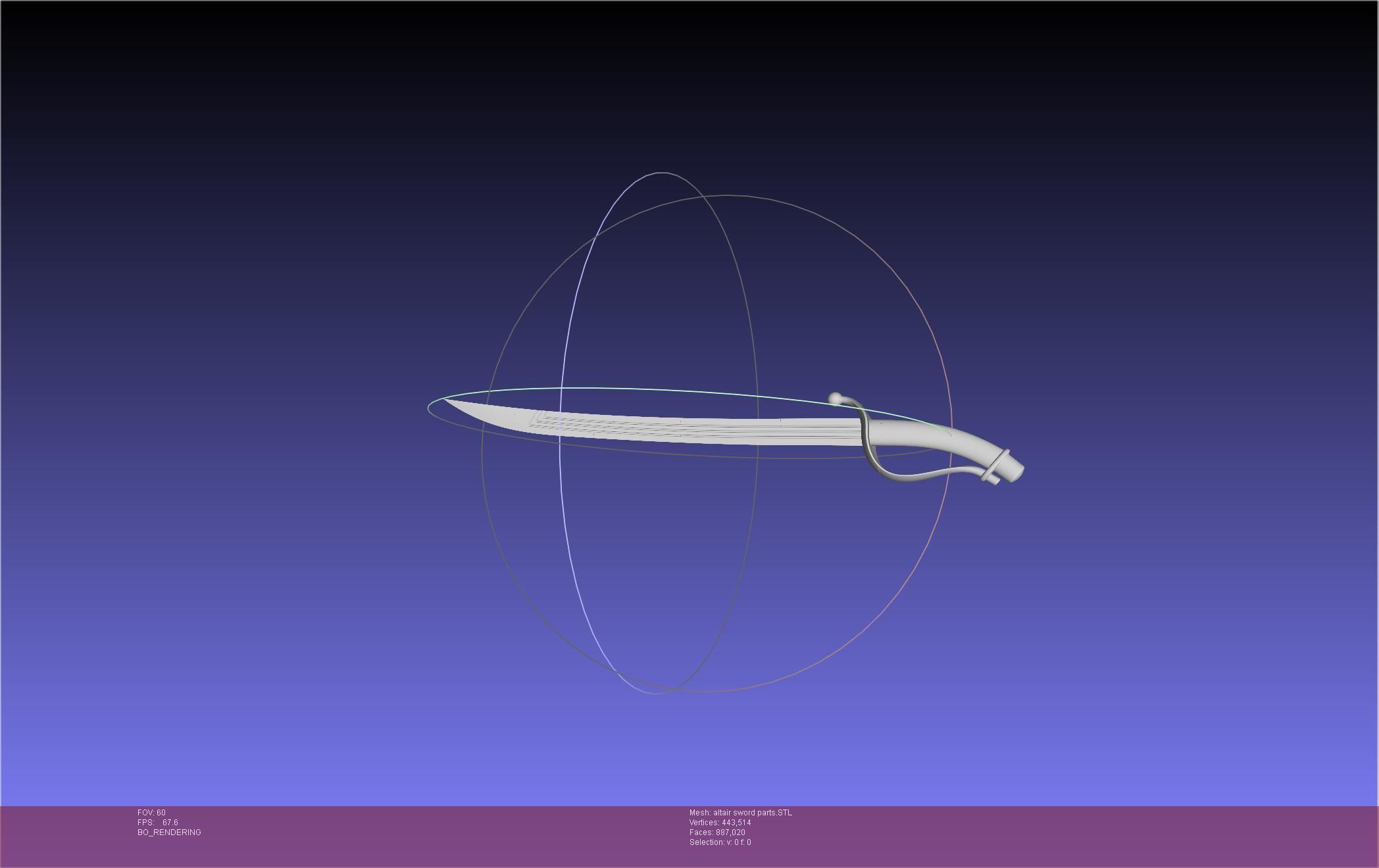 Re-Creators Altair Sword 3D print model_68