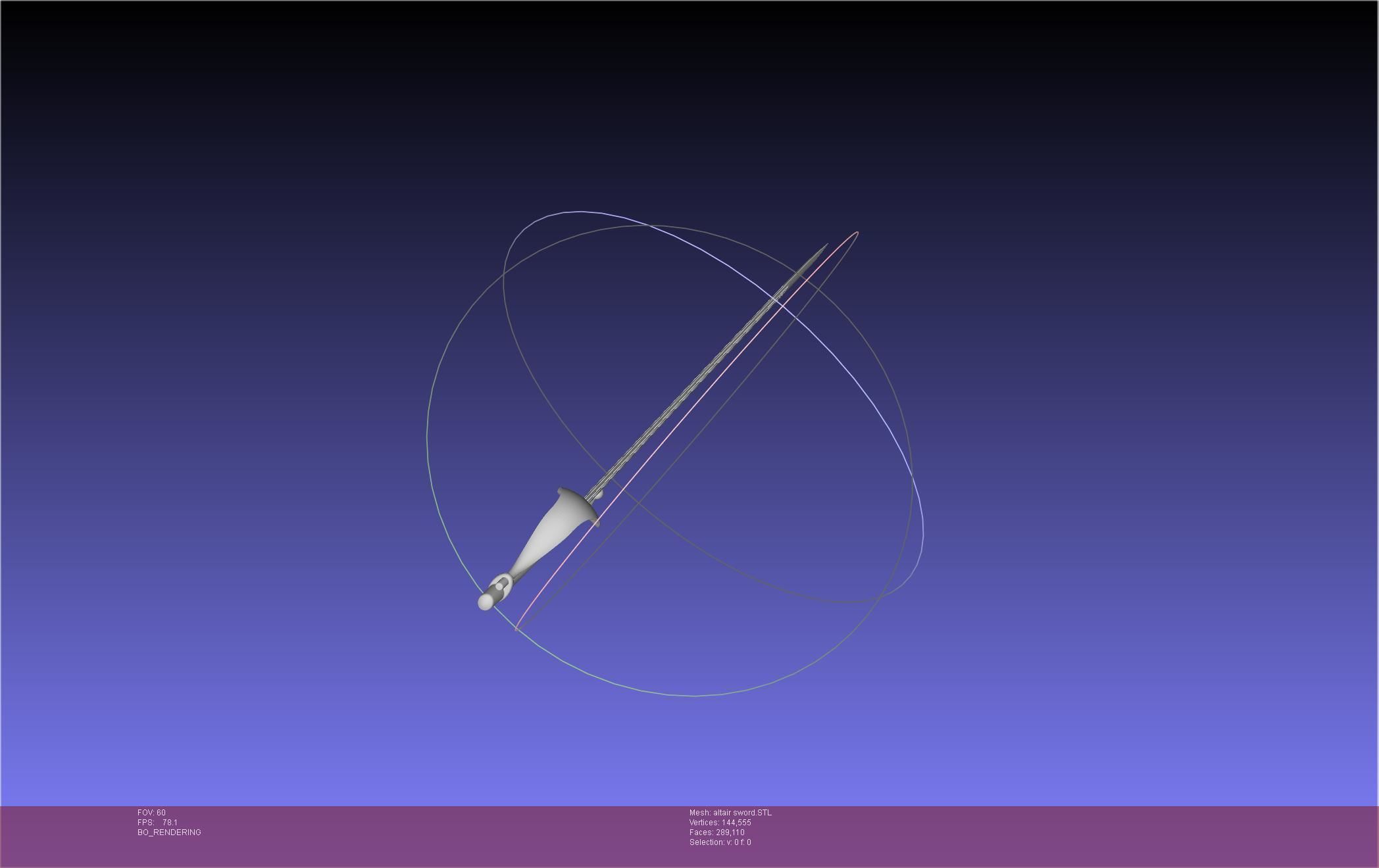 Re-Creators Altair Sword 3D print model_24