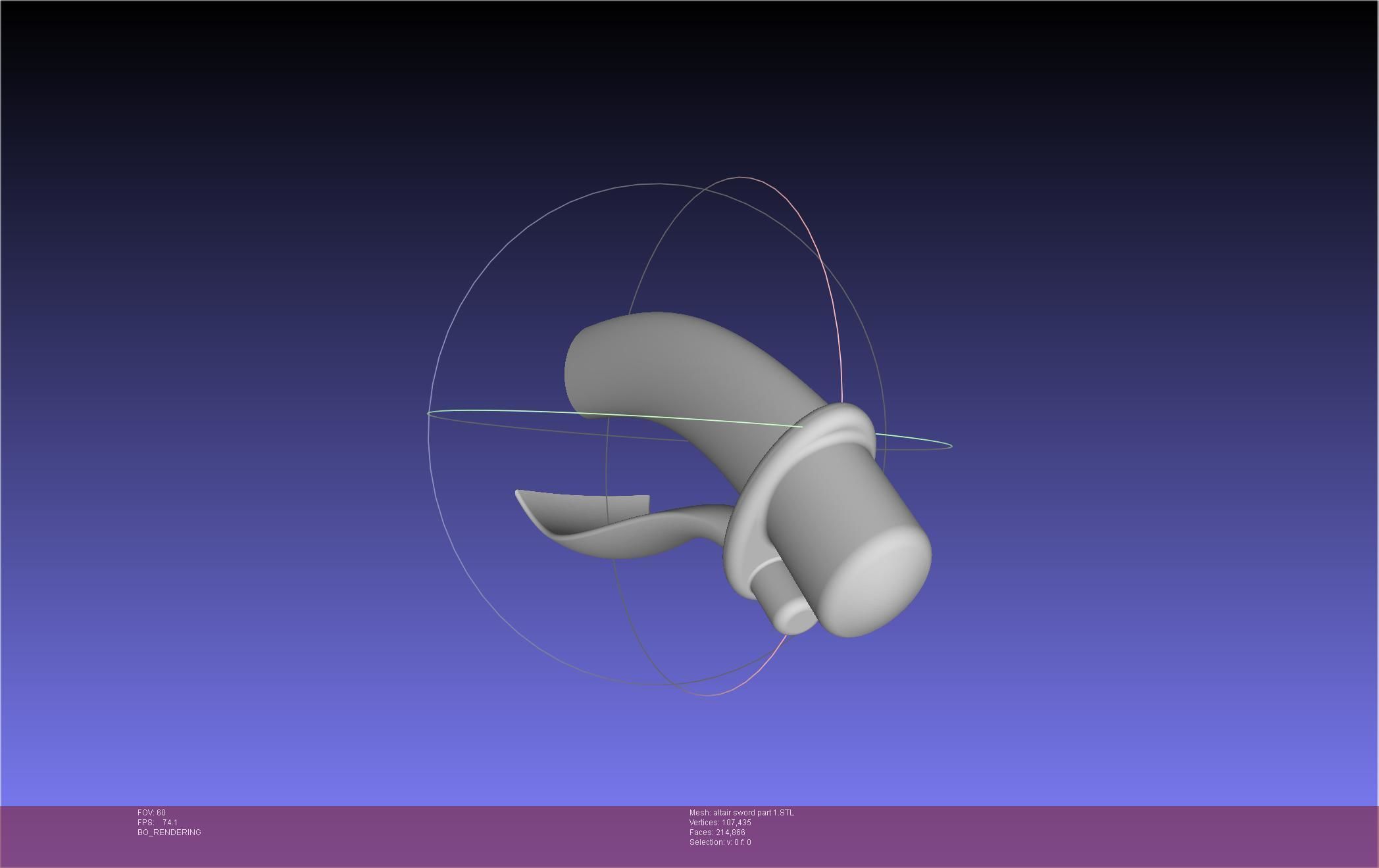 Re-Creators Altair Sword 3D print model_31