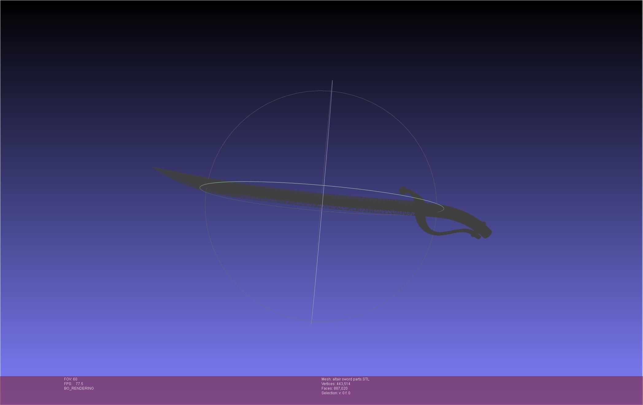 Re-Creators Altair Sword 3D print model_76