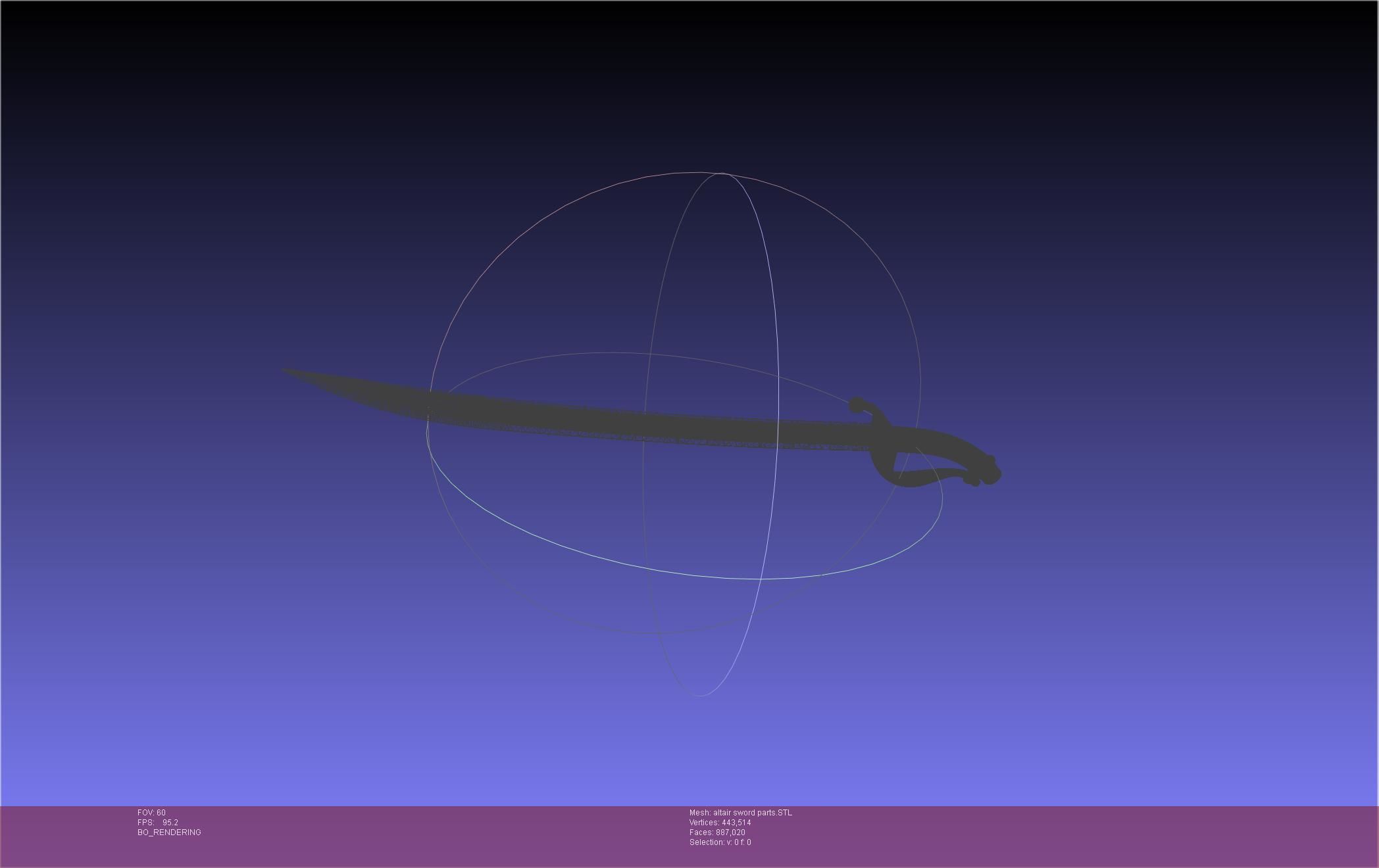 Re-Creators Altair Sword 3D print model_74