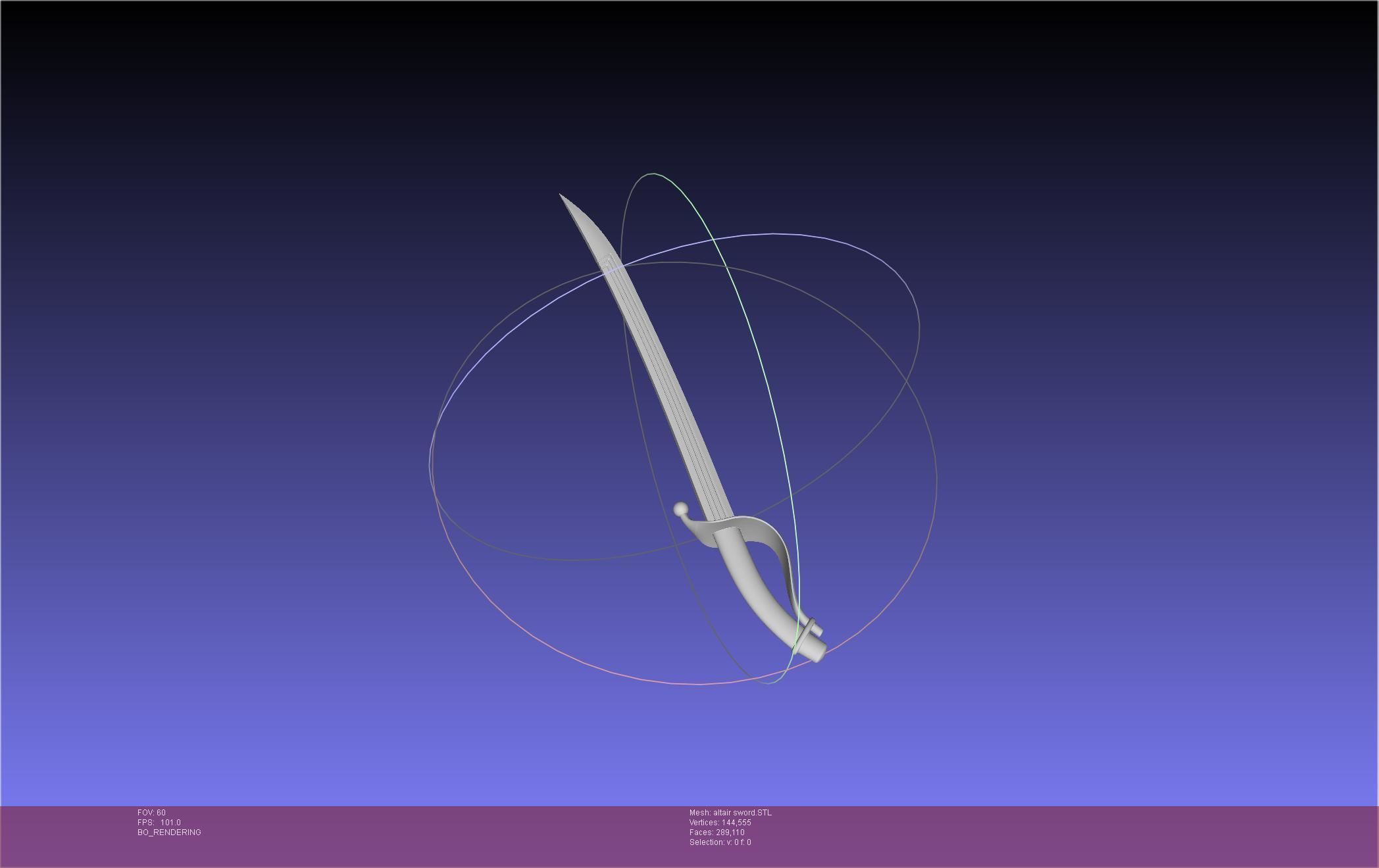 Re-Creators Altair Sword 3D print model_21