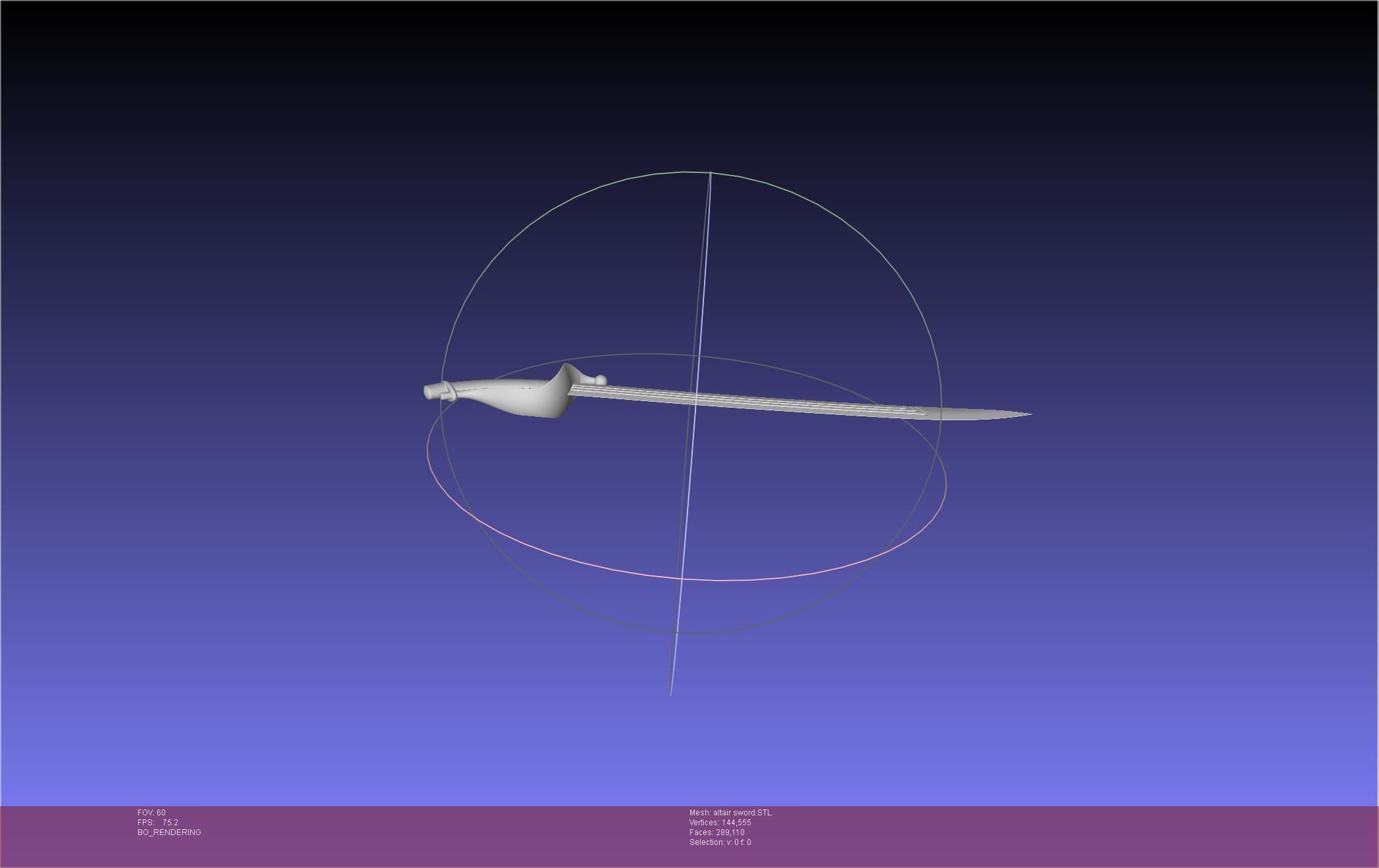 Re-Creators Altair Sword 3D print model_14