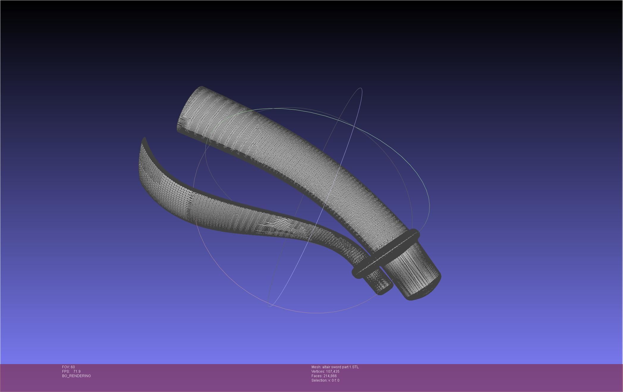 Re-Creators Altair Sword 3D print model_36