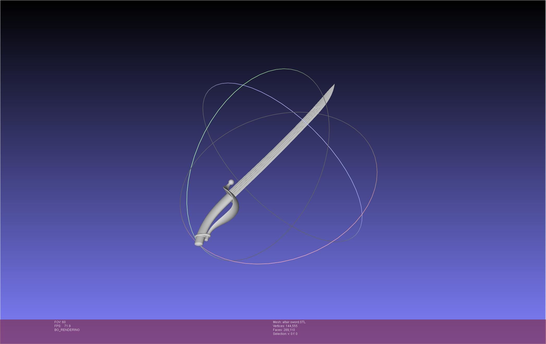 Re-Creators Altair Sword 3D print model_15
