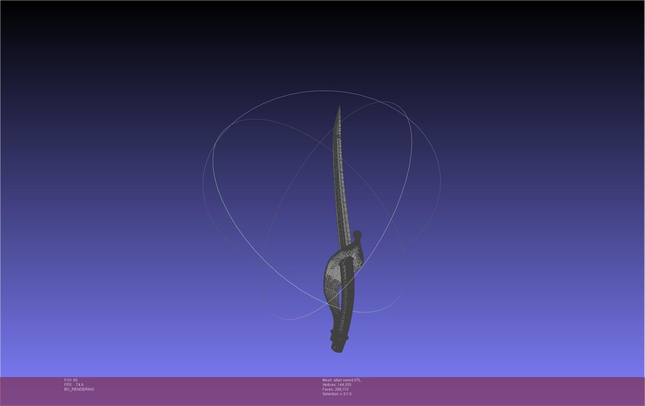 Re-Creators Altair Sword 3D print model_30