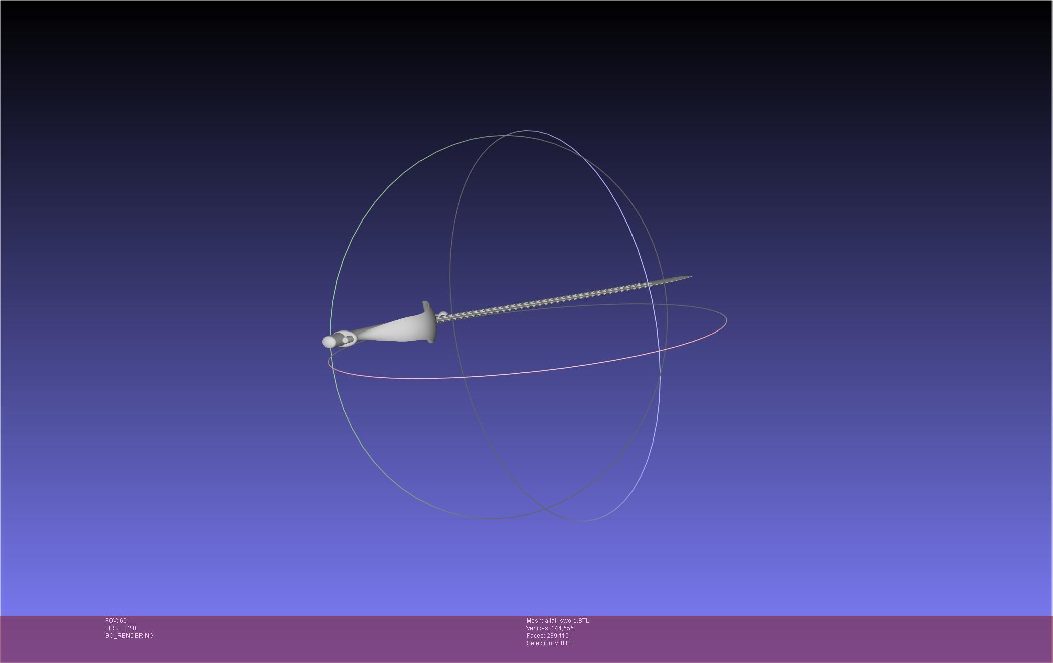 Re-Creators Altair Sword 3D print model_4