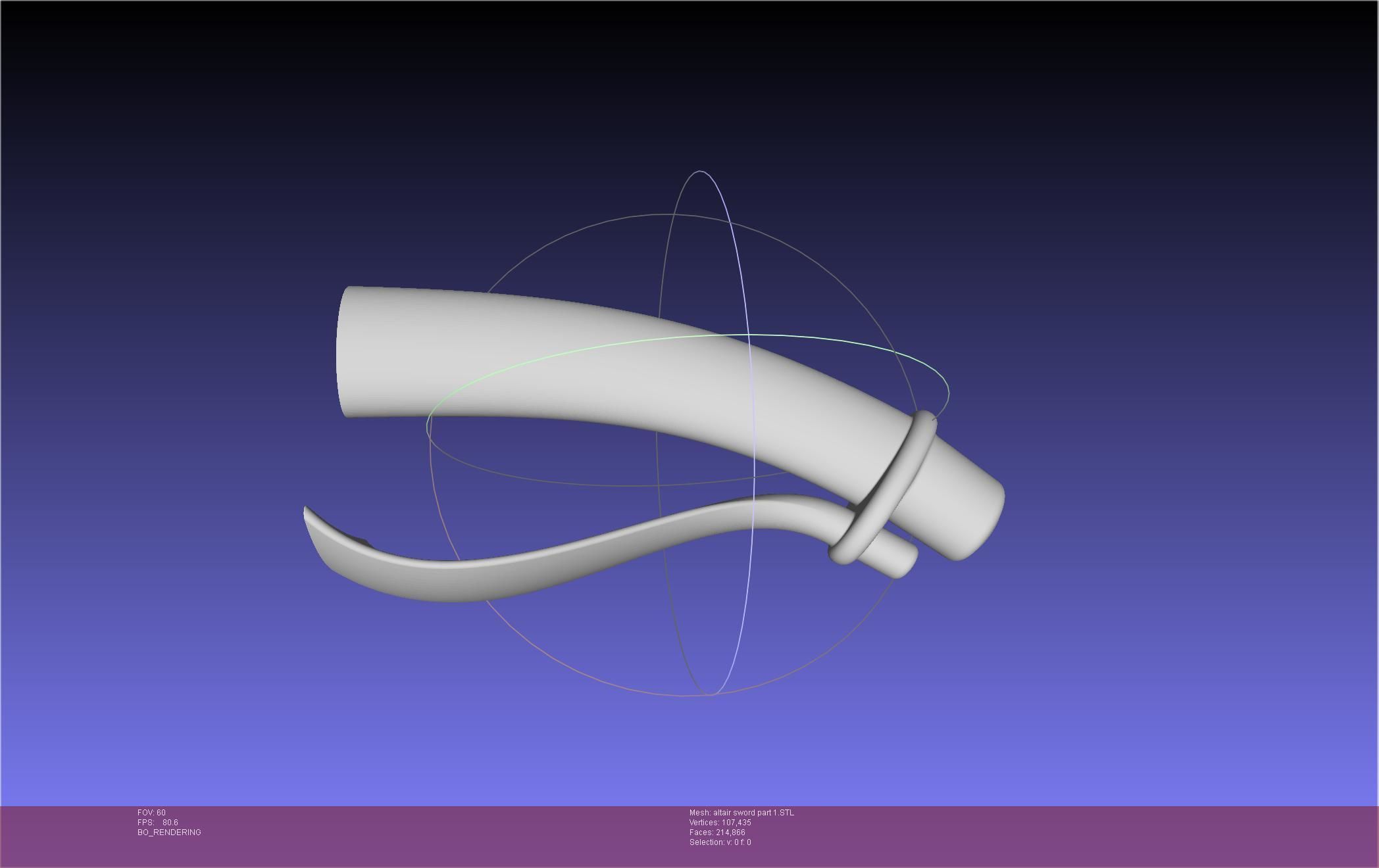 Re-Creators Altair Sword 3D print model_32