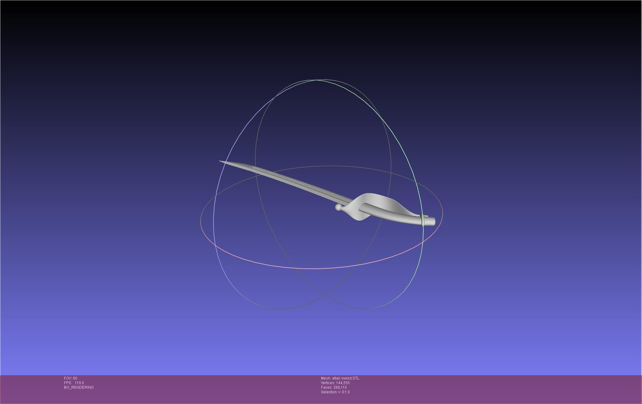 Re-Creators Altair Sword 3D print model_25