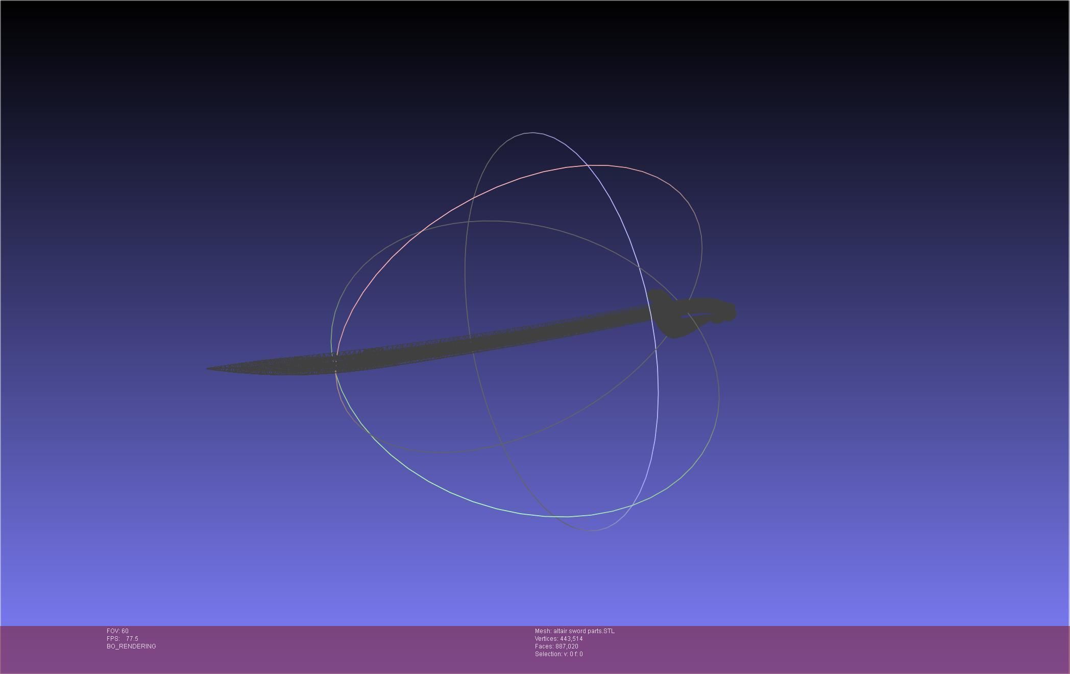 Re-Creators Altair Sword 3D print model_75