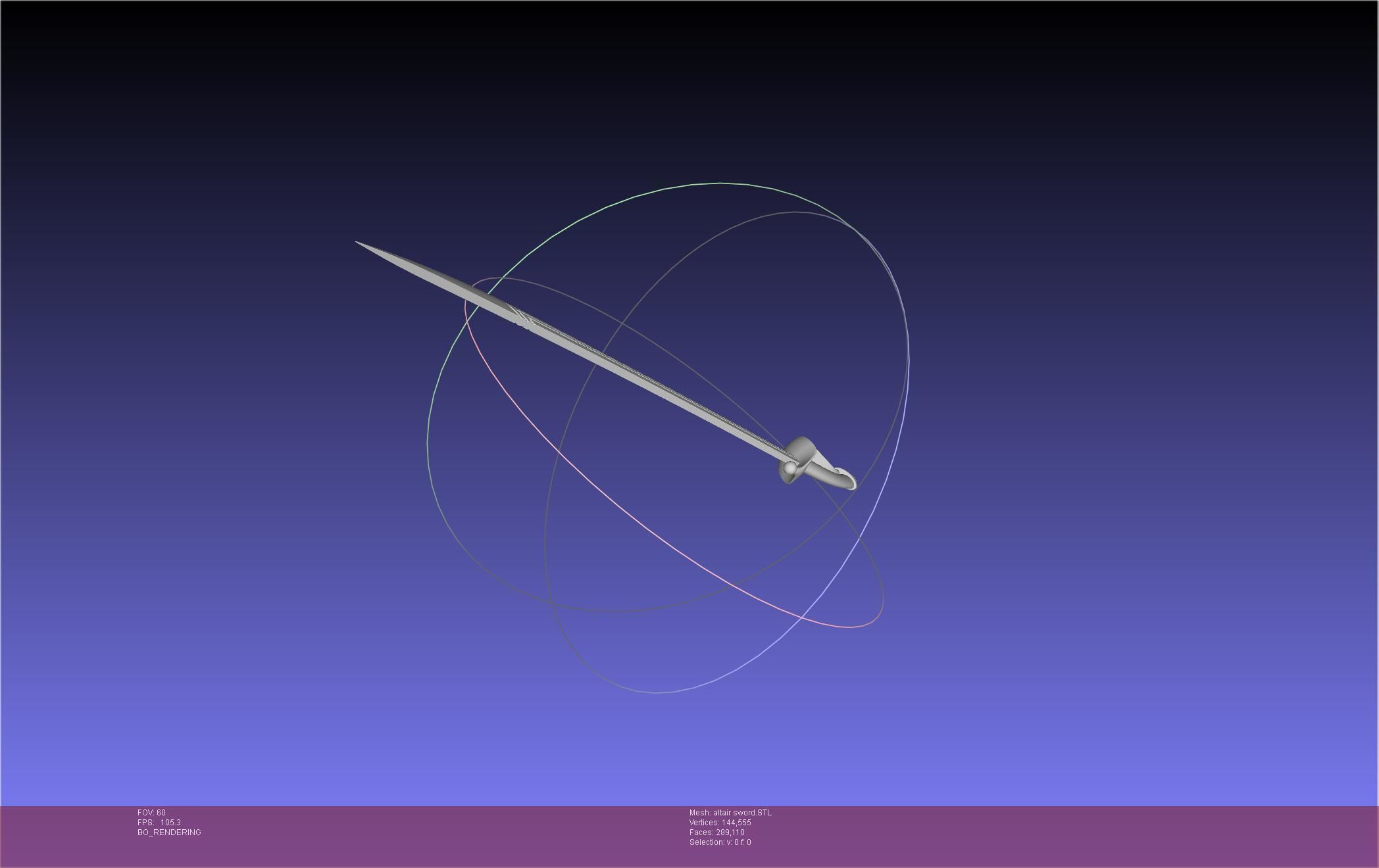 Re-Creators Altair Sword 3D print model_22