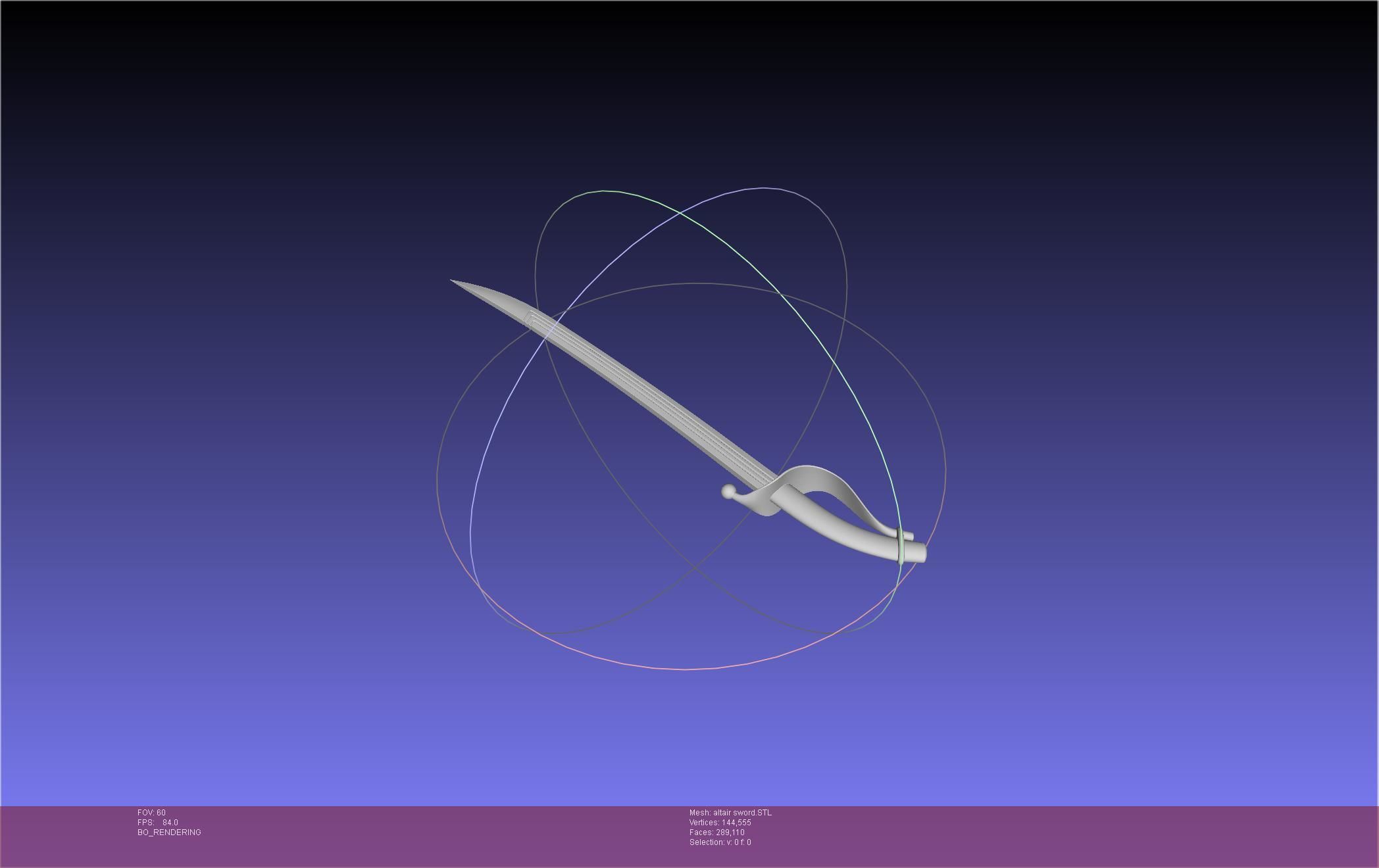 Re-Creators Altair Sword 3D print model_17