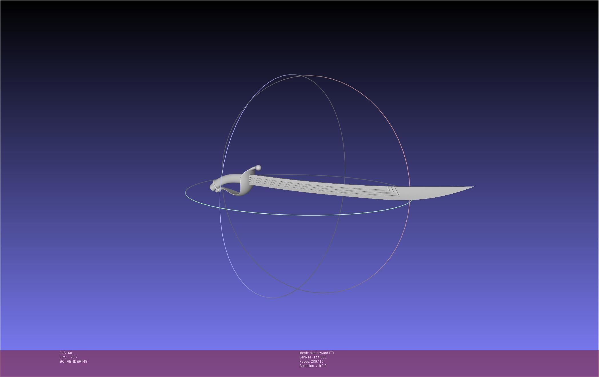 Re-Creators Altair Sword 3D print model_7