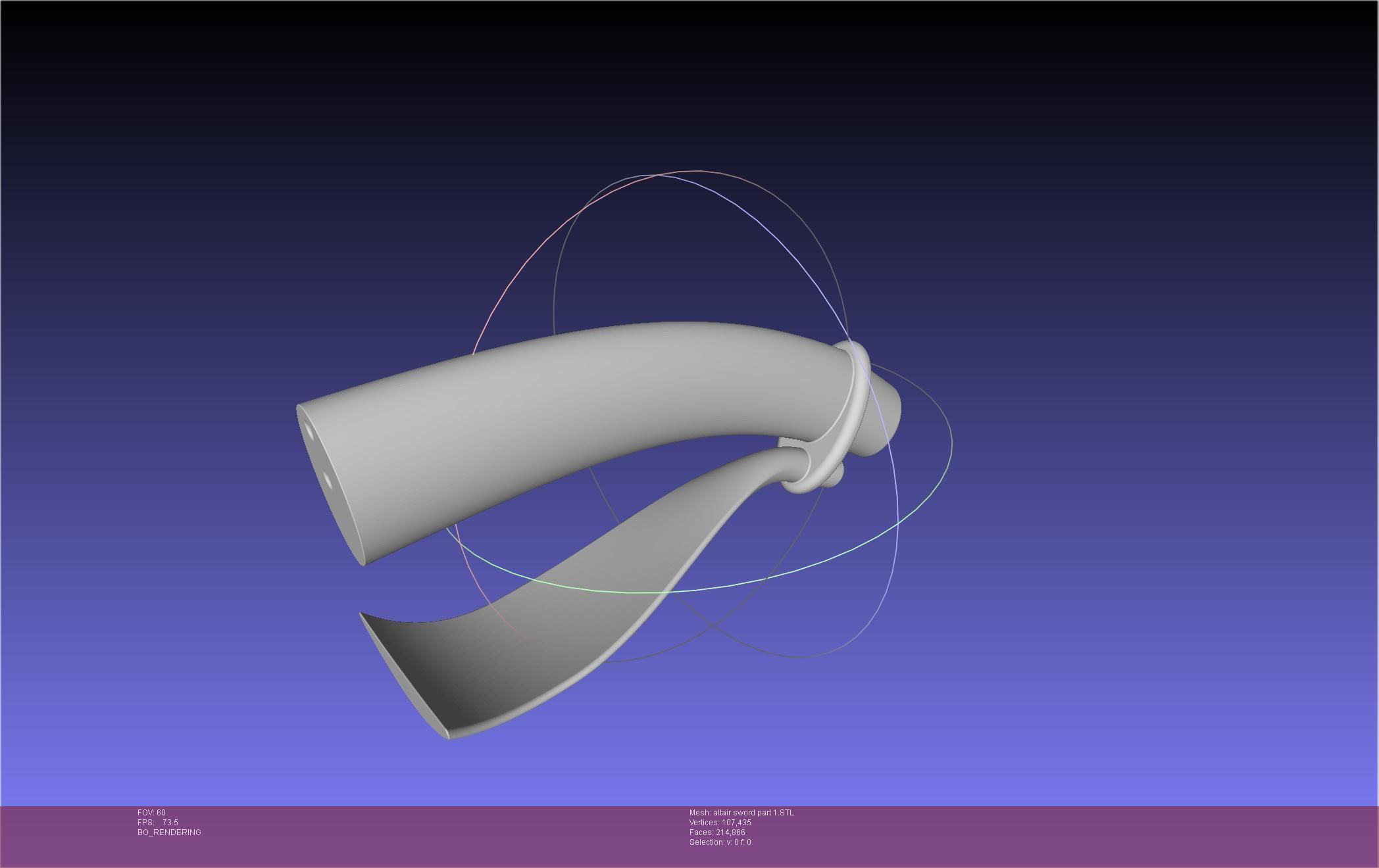 Re-Creators Altair Sword 3D print model_33