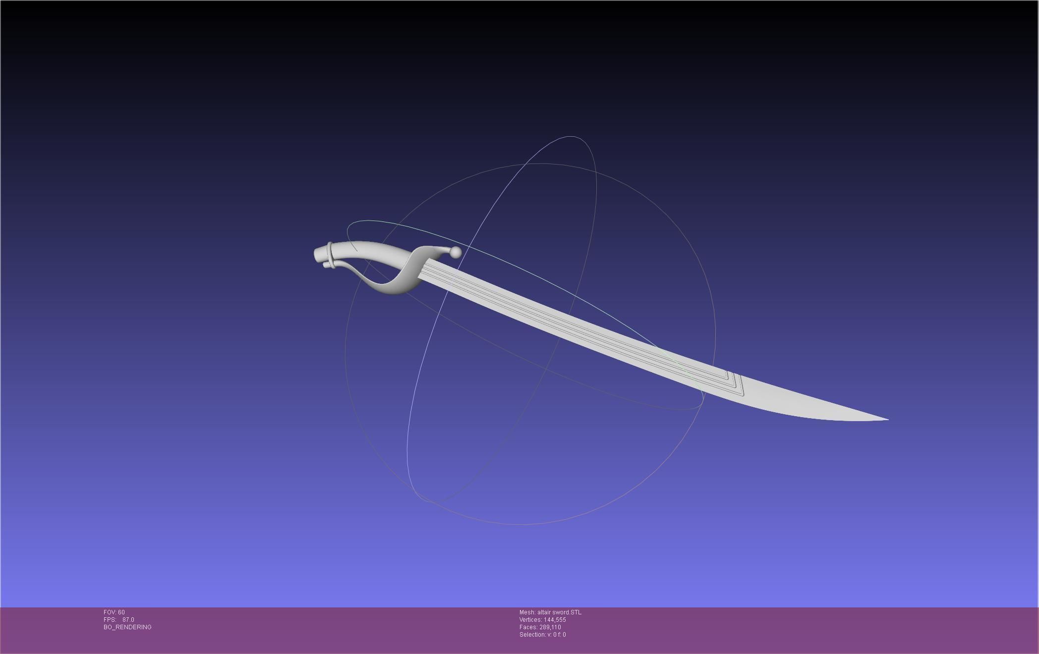 Re-Creators Altair Sword 3D print model_12