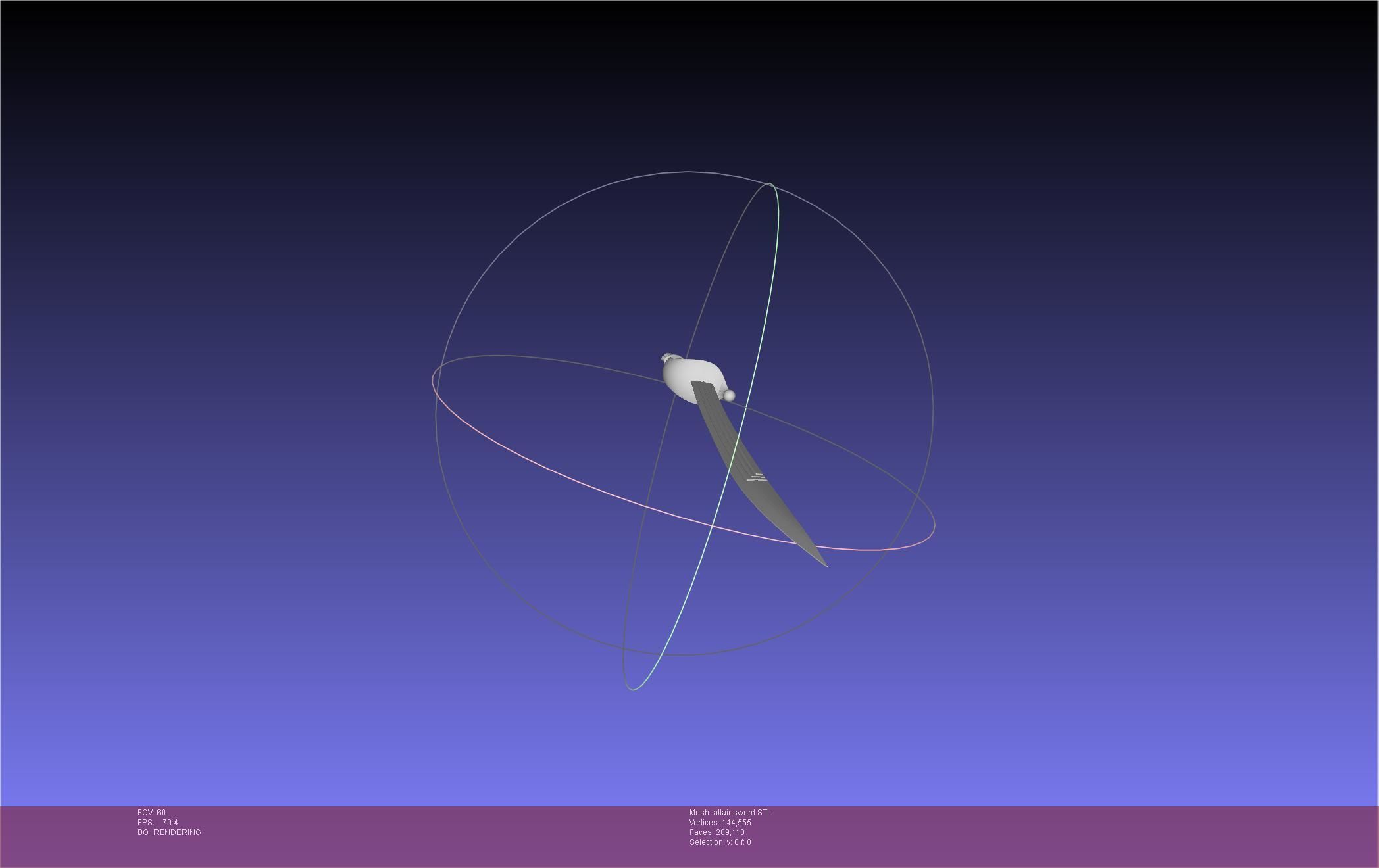 Re-Creators Altair Sword 3D print model_19