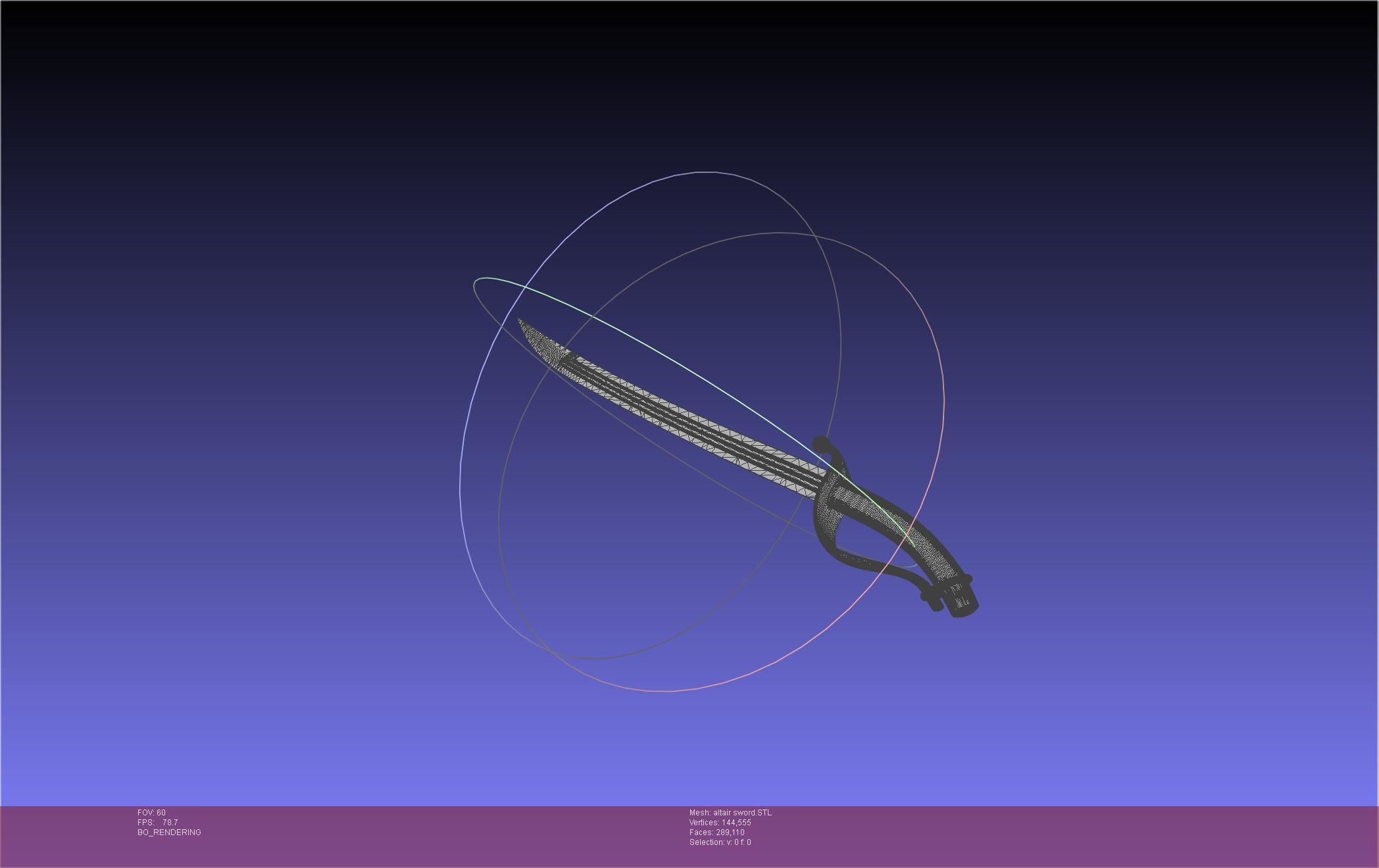 Re-Creators Altair Sword 3D print model_29