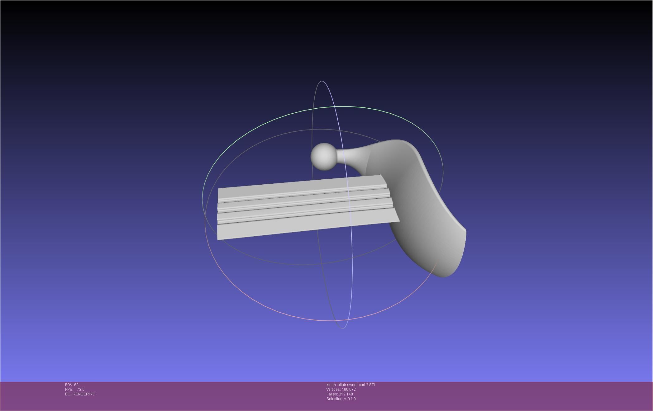 Re-Creators Altair Sword 3D print model_39