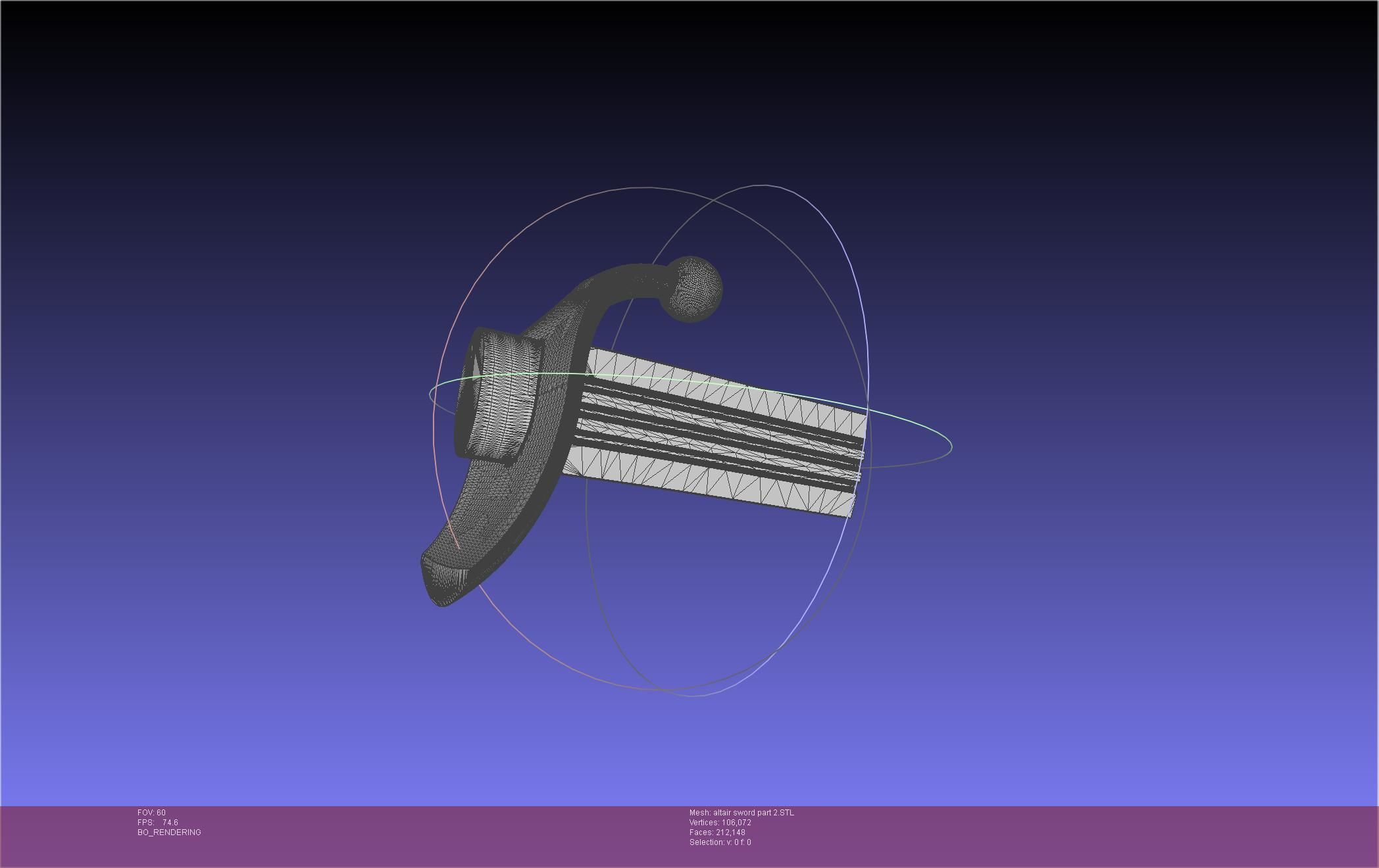 Re-Creators Altair Sword 3D print model_43