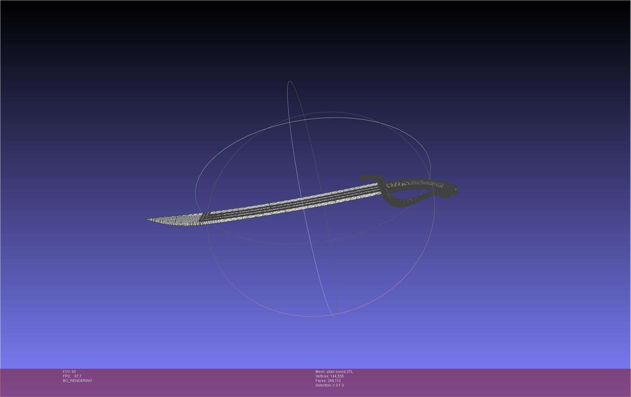 Re-Creators Altair Sword 3D print model_27