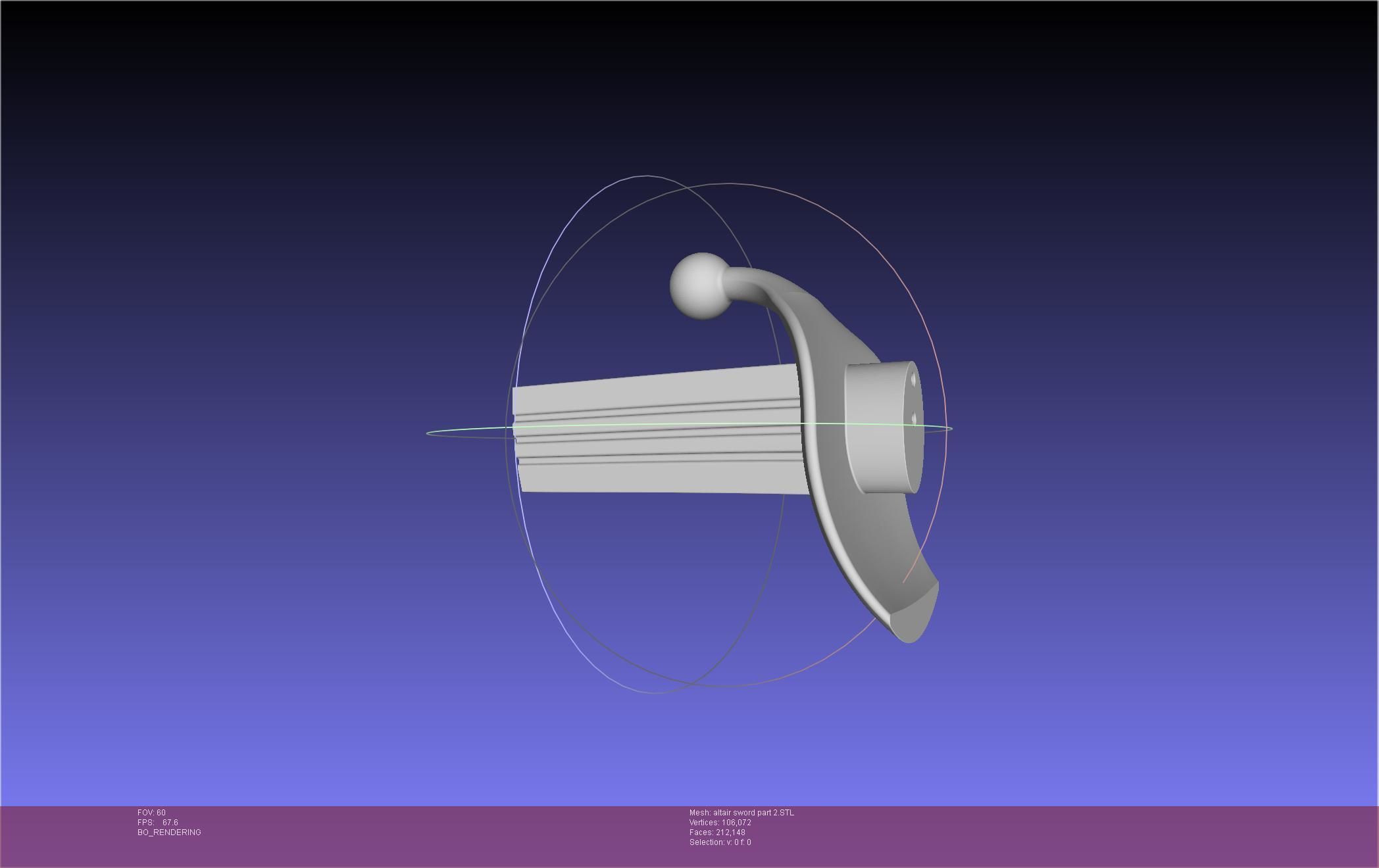 Re-Creators Altair Sword 3D print model_38